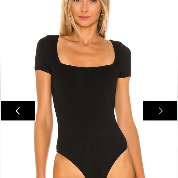 Superdown Al Square Neck Bodysuit - Small - Picture 2 of 6